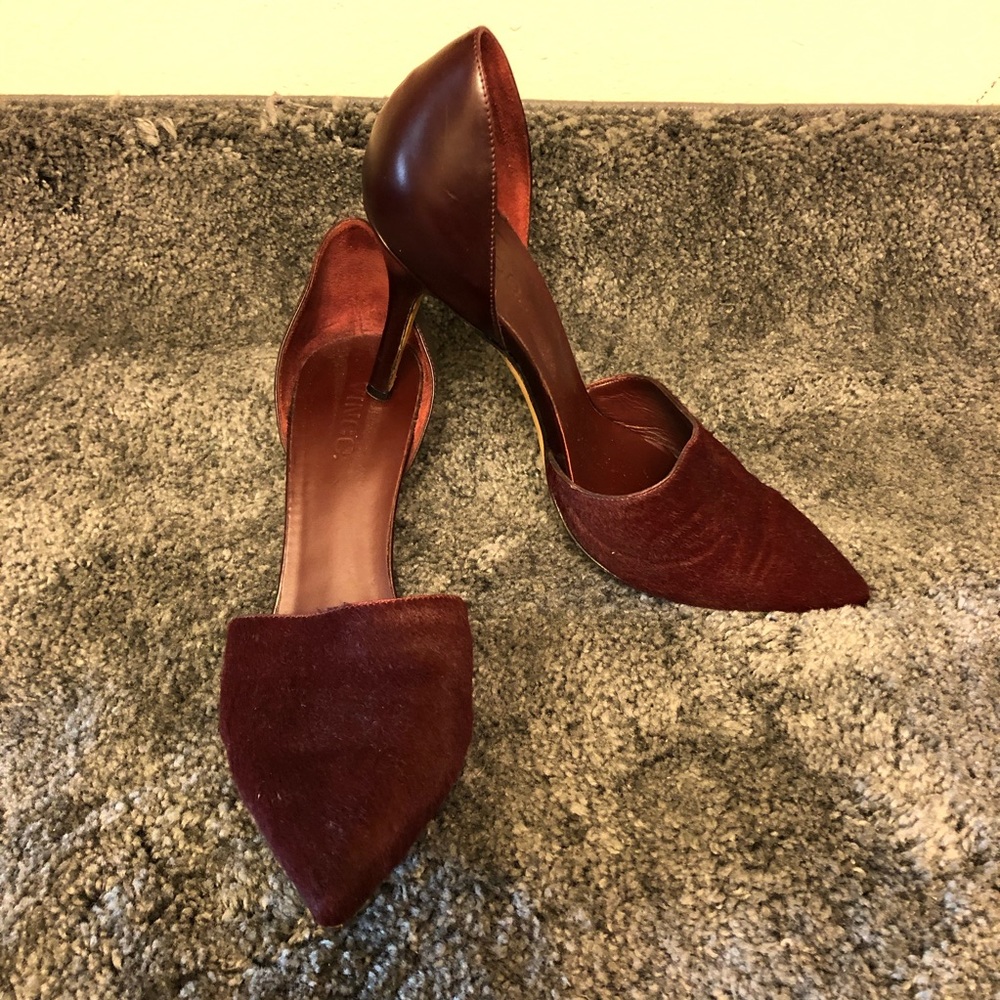 Vince d’orsay pump burgundy sz. 9